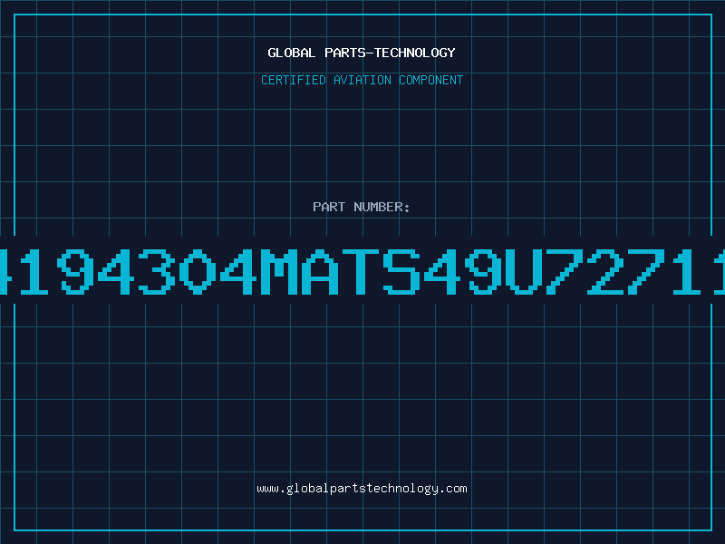 Aviation Part 4194304MATS49U72711