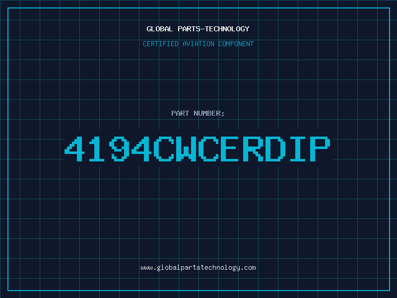Aviation Part 4194CWCERDIP