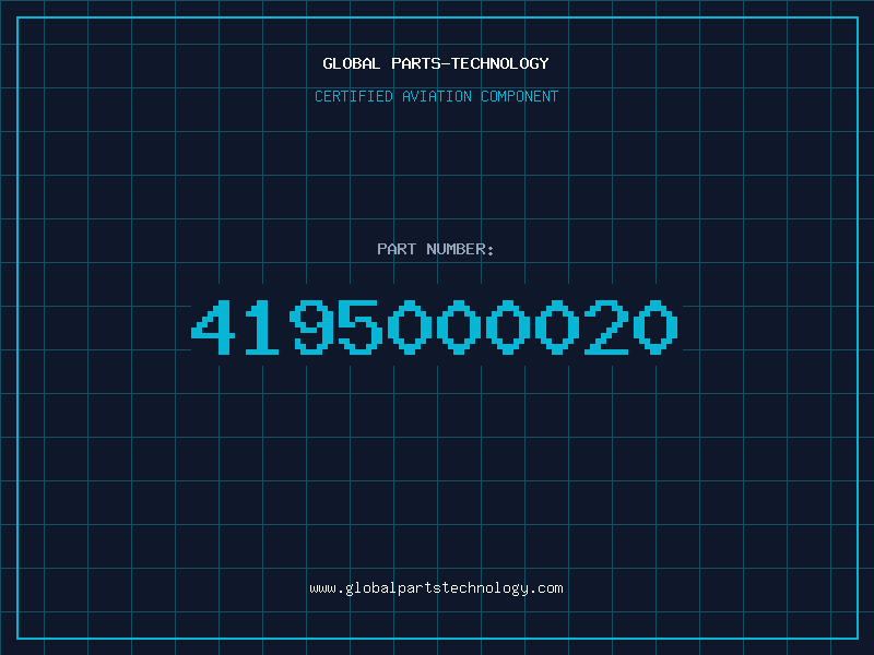 Aviation Part 4195000020