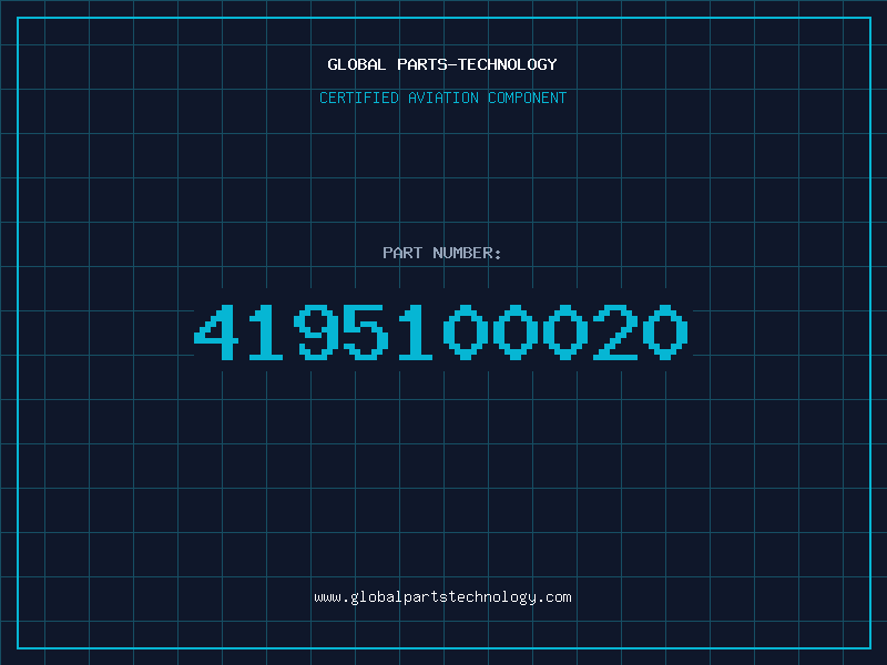 Aviation Part 4195100020