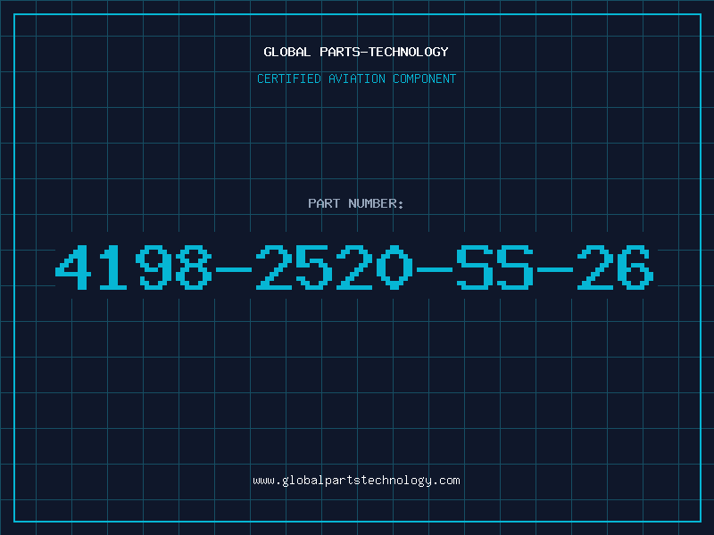 Aviation Part 4198-2520-SS-26