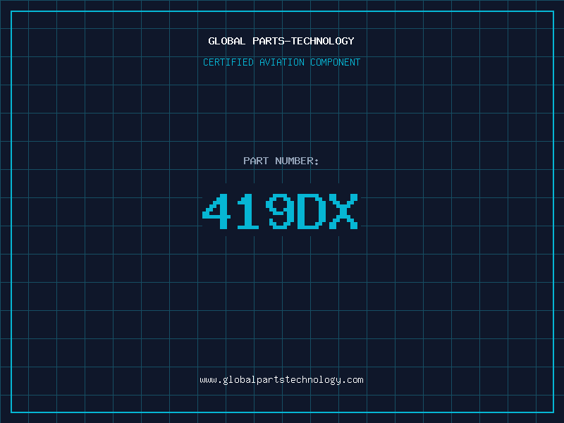 Aviation Part 419DX