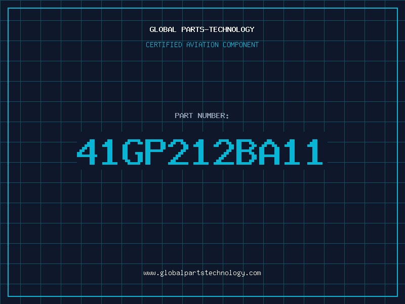 Aviation Part 41GP212BA11