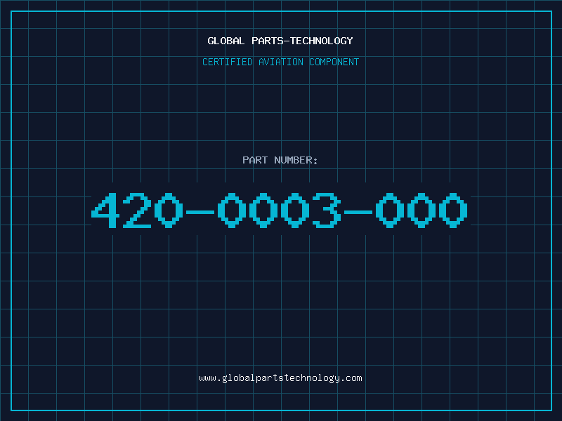 Aviation Part 420-0003-000