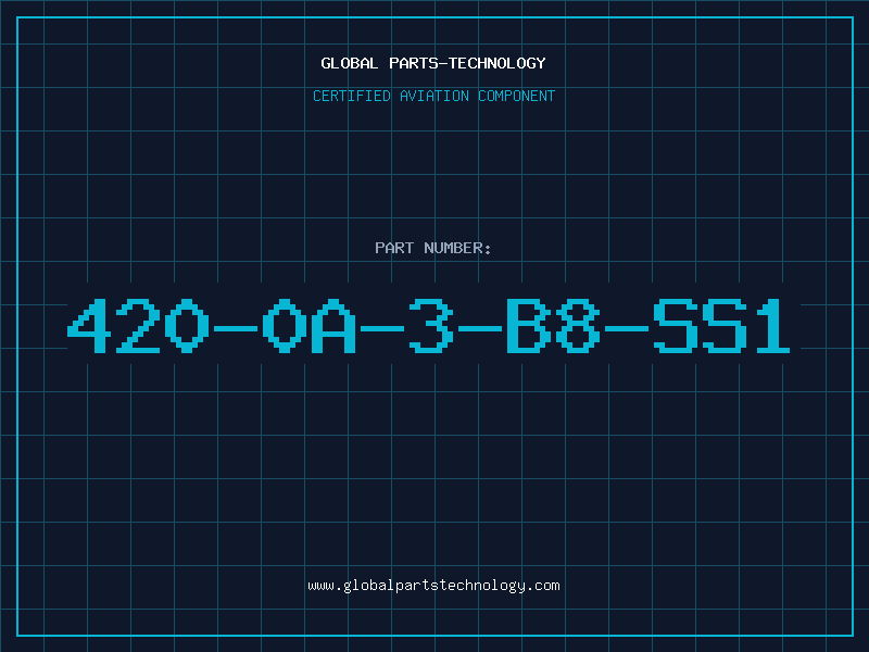 Aviation Part 420-0A-3-B8-SS1