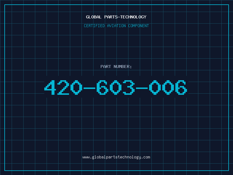 Aviation Part 420-603-006