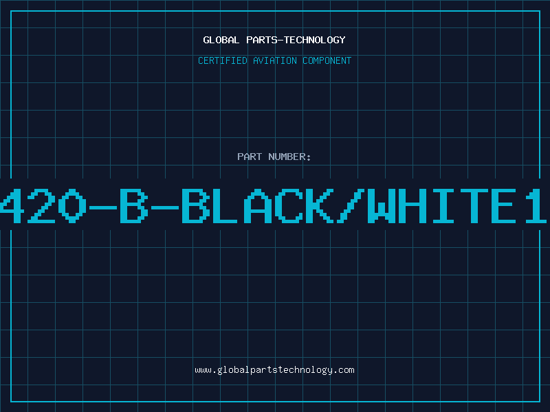 Aviation Part 420-B-BLACK/WHITE1