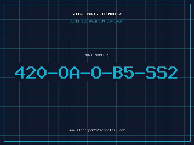 Aviation Part 420-OA-O-B5-SS2