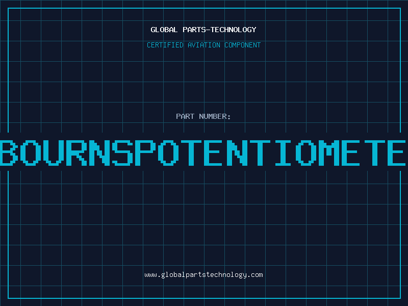 Aviation Part 420000BOURNSPOTENTIOMETERKS190