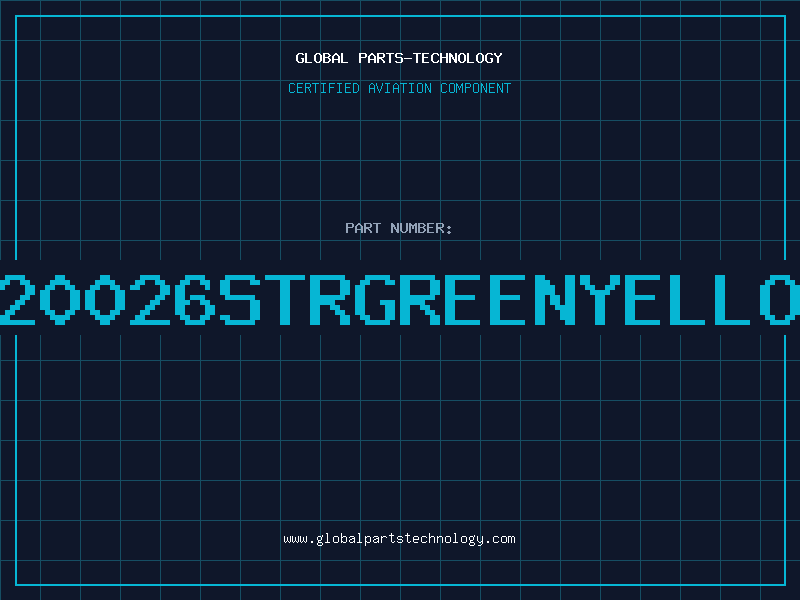 Aviation Part 420026STRGREENYELLOW