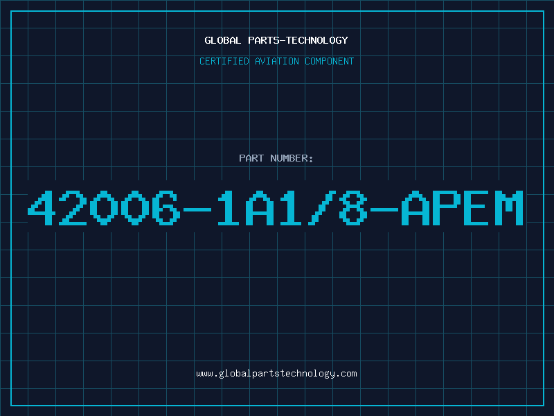 Aviation Part 42006-1A1/8-APEM