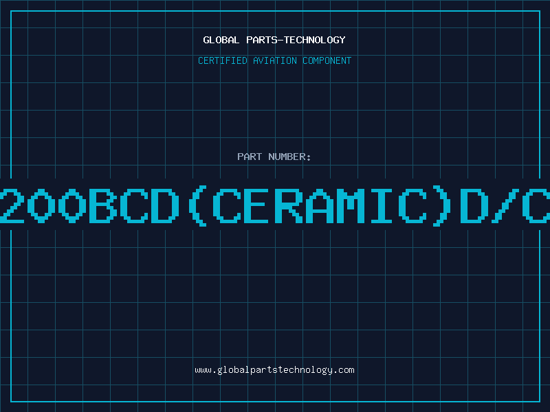 Aviation Part 4200BCD(CERAMIC)D/C8