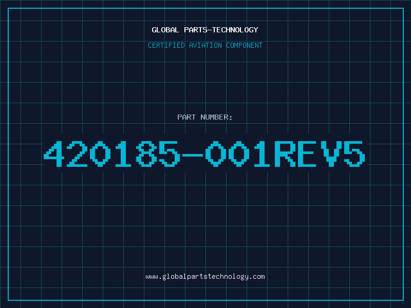 Aviation Part 420185-001REV5