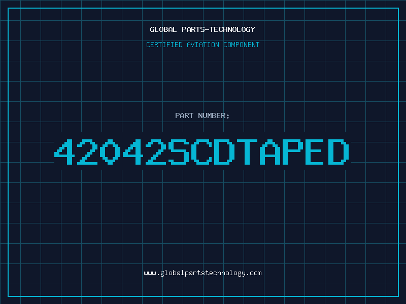 Aviation Part 42042SCDTAPED