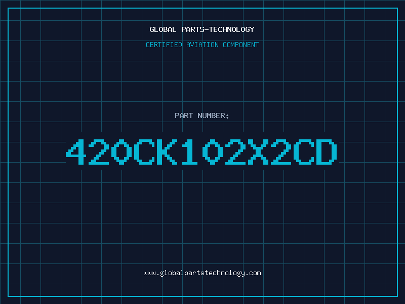 Aviation Part 420CK102X2CD