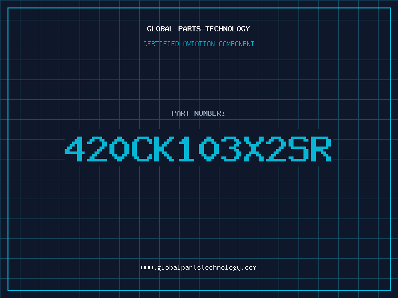 Aviation Part 420CK103X2SR