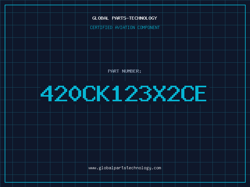Aviation Part 420CK123X2CE