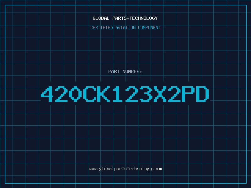 Aviation Part 420CK123X2PD