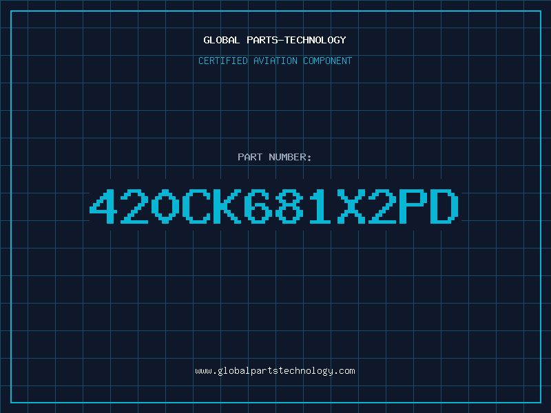 Aviation Part 420CK681X2PD