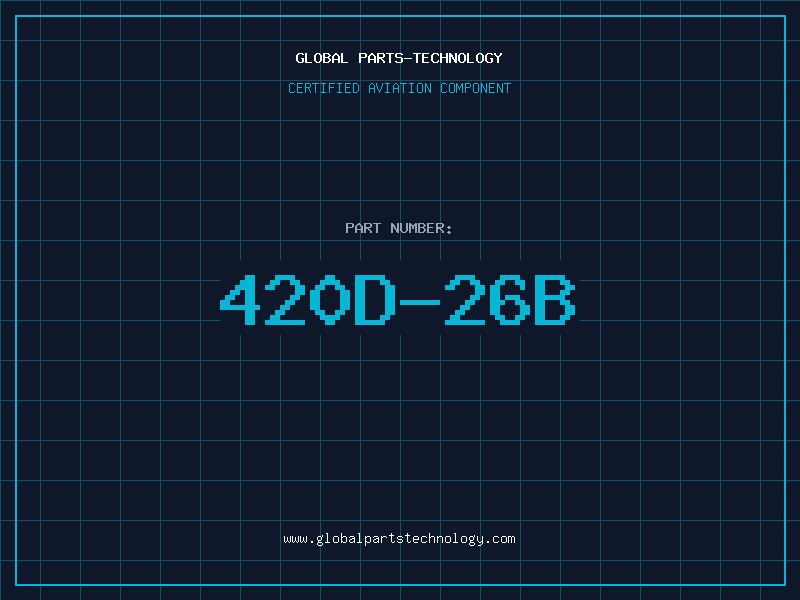 Aviation Part 420D-26B