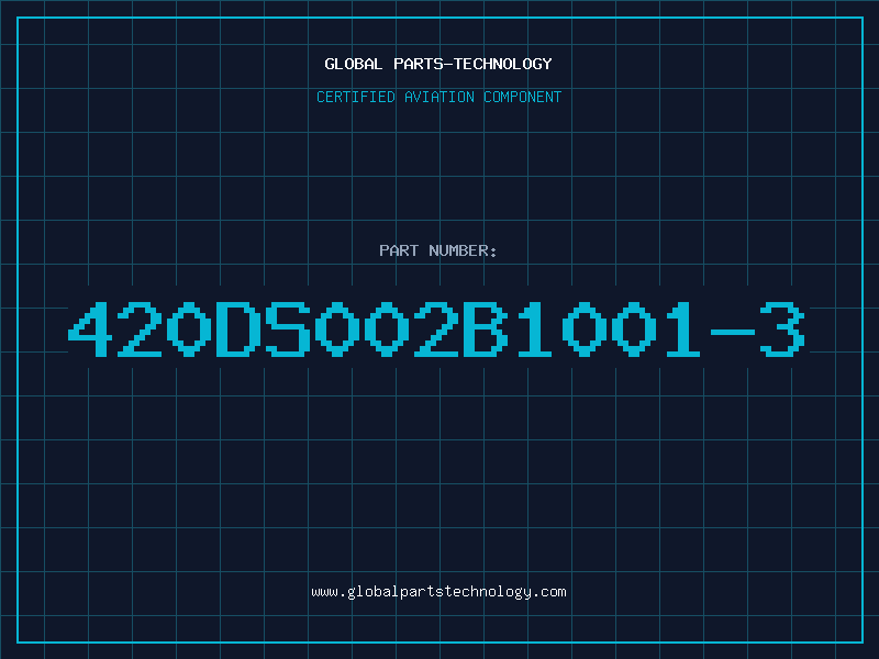 Aviation Part 420DS002B1001-3