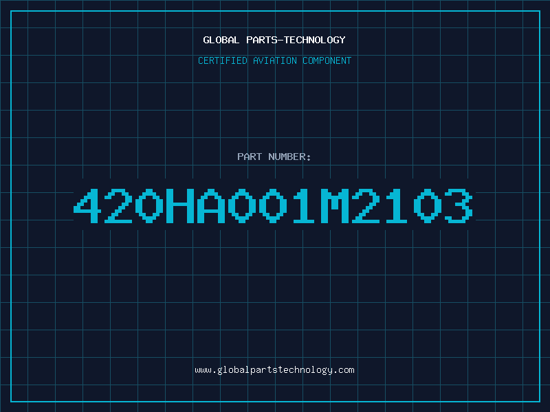 Aviation Part 420HA001M2103