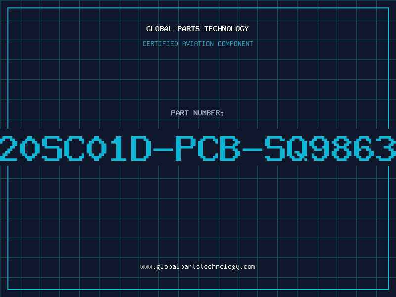 Aviation Part 420SC01D-PCB-SQ98634