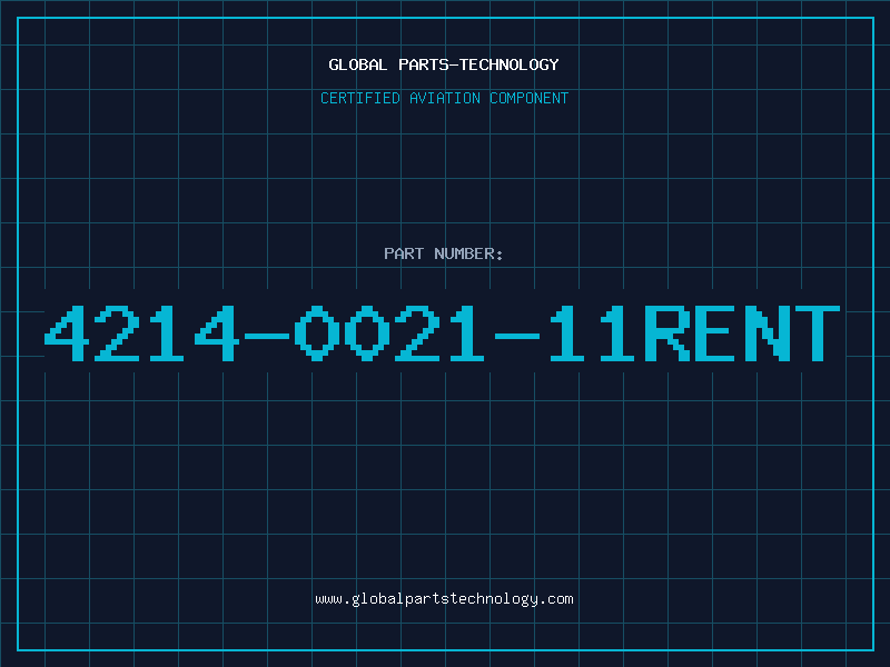 Aviation Part 4214-0021-11RENT