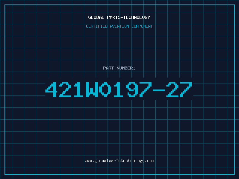 Aviation Part 421W0197-27