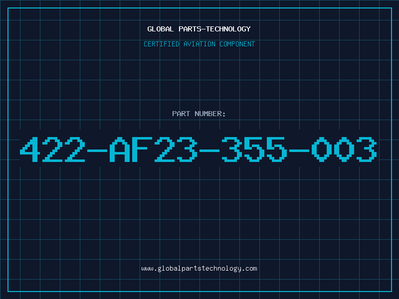 Aviation Part 422-AF23-355-003