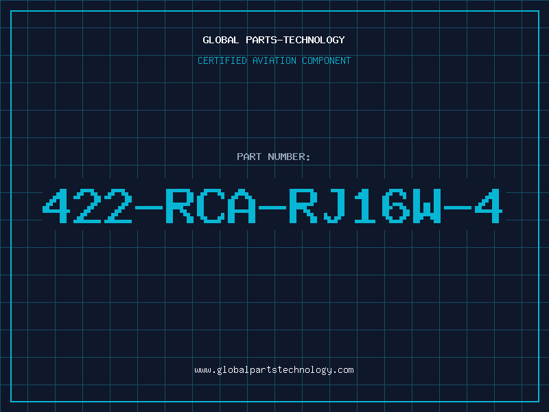 Aviation Part 422-RCA-RJ16W-4