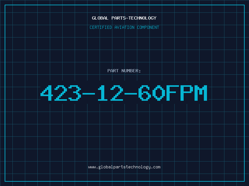 Aviation Part 423-12-60FPM