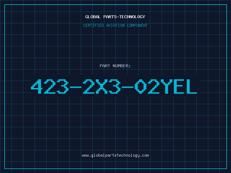Aviation Part 423-2X3-02YEL