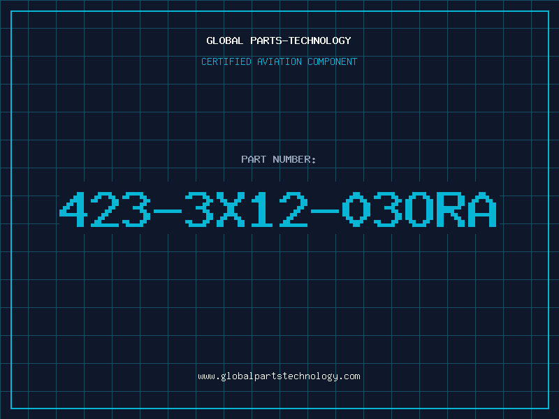 Aviation Part 423-3X12-03ORA