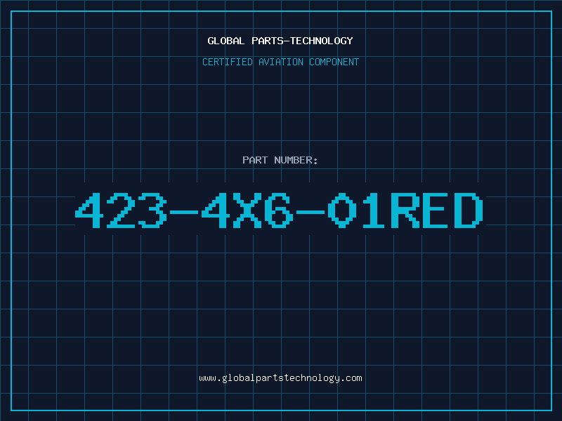 Aviation Part 423-4X6-01RED