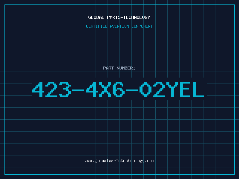 Aviation Part 423-4X6-02YEL