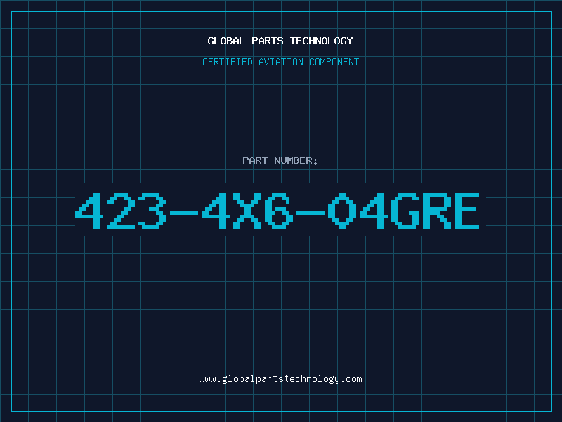Aviation Part 423-4X6-04GRE