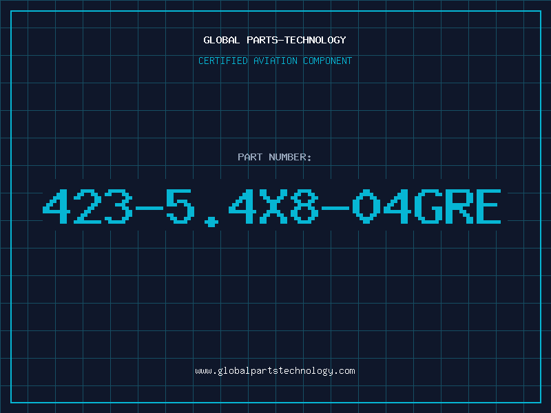 Aviation Part 423-5.4X8-04GRE