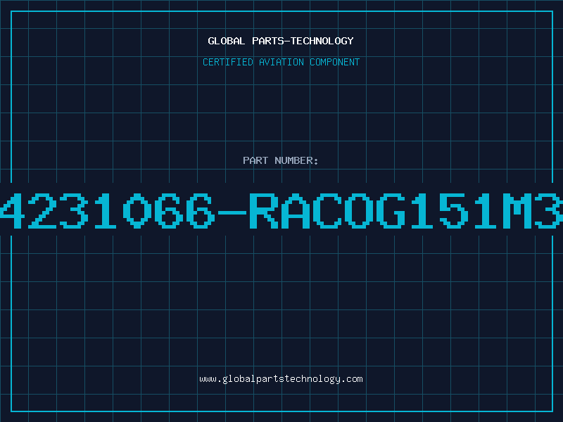 Aviation Part 4231066-RACOG151M3