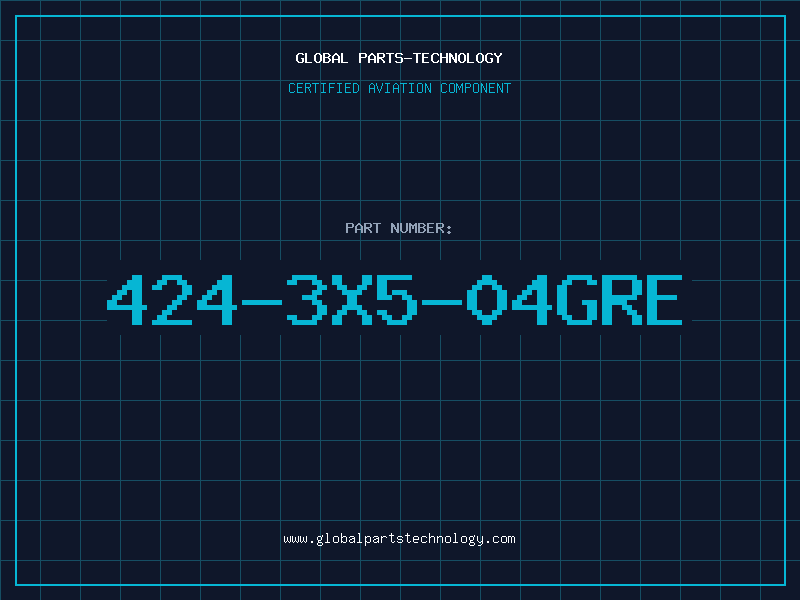 Aviation Part 424-3X5-04GRE