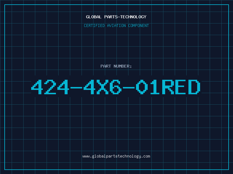 Aviation Part 424-4X6-01RED