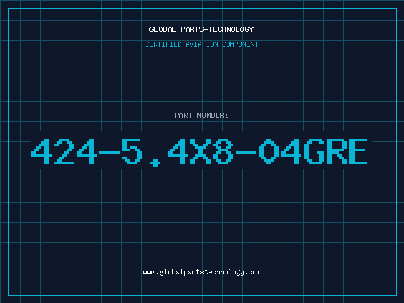 Aviation Part 424-5.4X8-04GRE