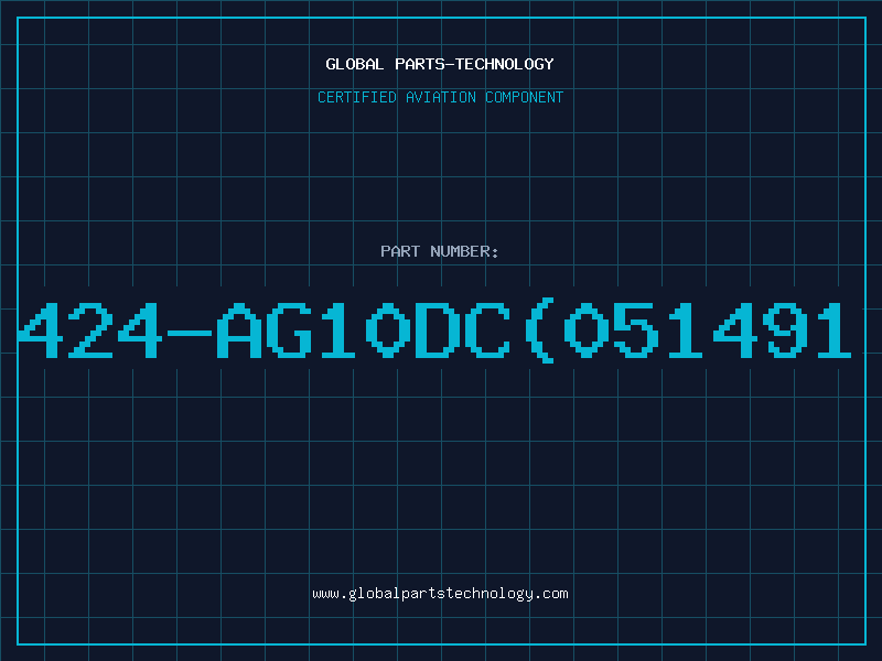 Aviation Part 424-AG10DC(051491
