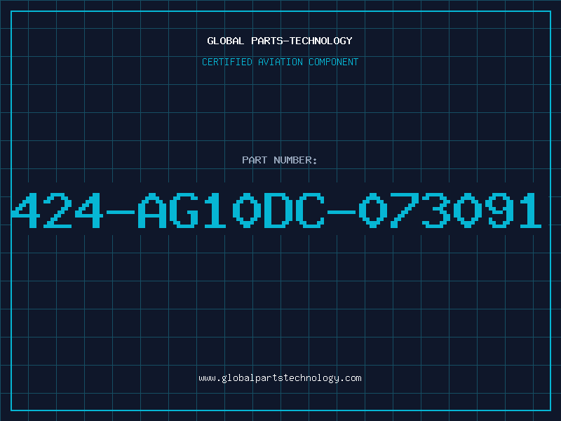 Aviation Part 424-AG10DC-073091