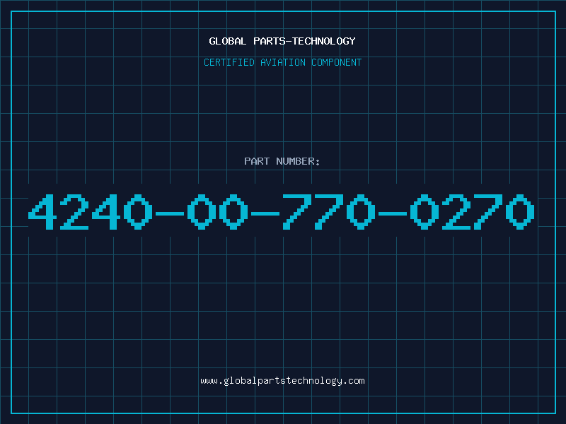 Aviation Part 4240-00-770-0270