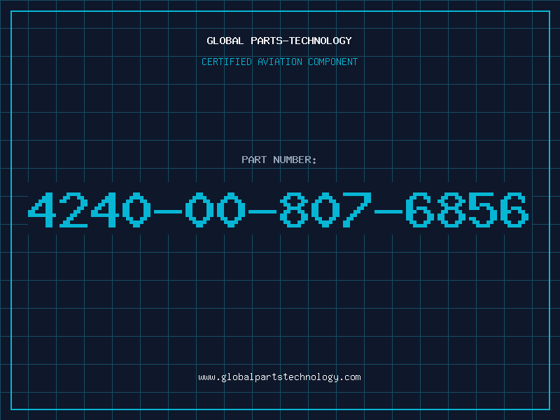 Aviation Part 4240-00-807-6856