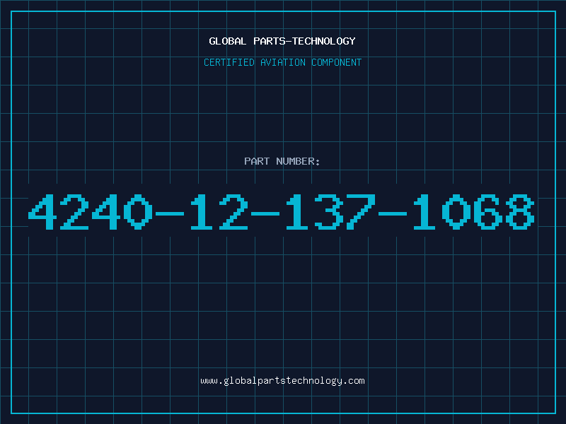 Aviation Part 4240-12-137-1068