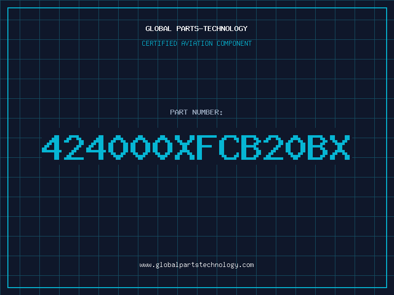 Aviation Part 424000XFCB20BX