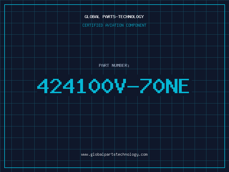 Aviation Part 424100V-70NE