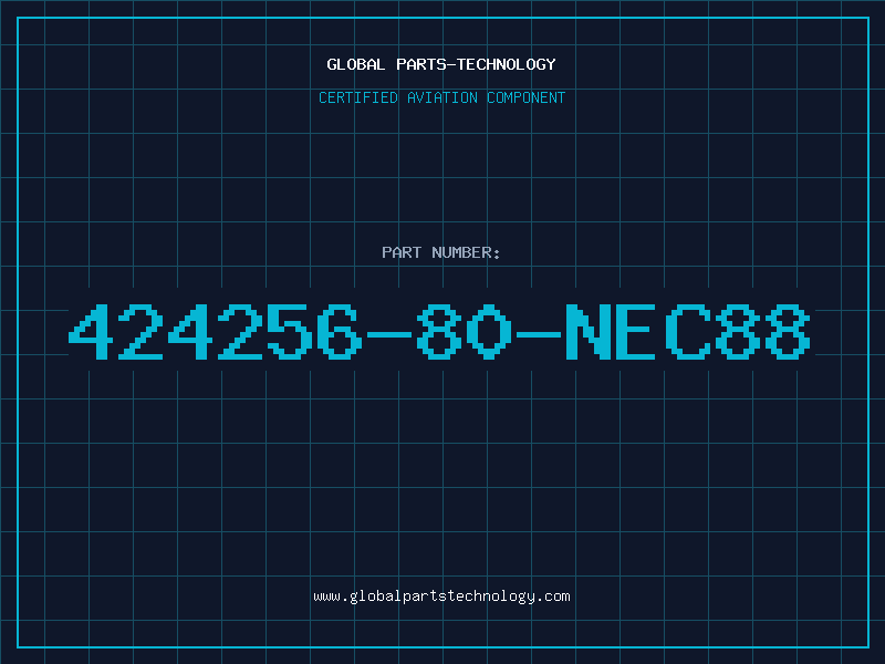 Aviation Part 424256-80-NEC88